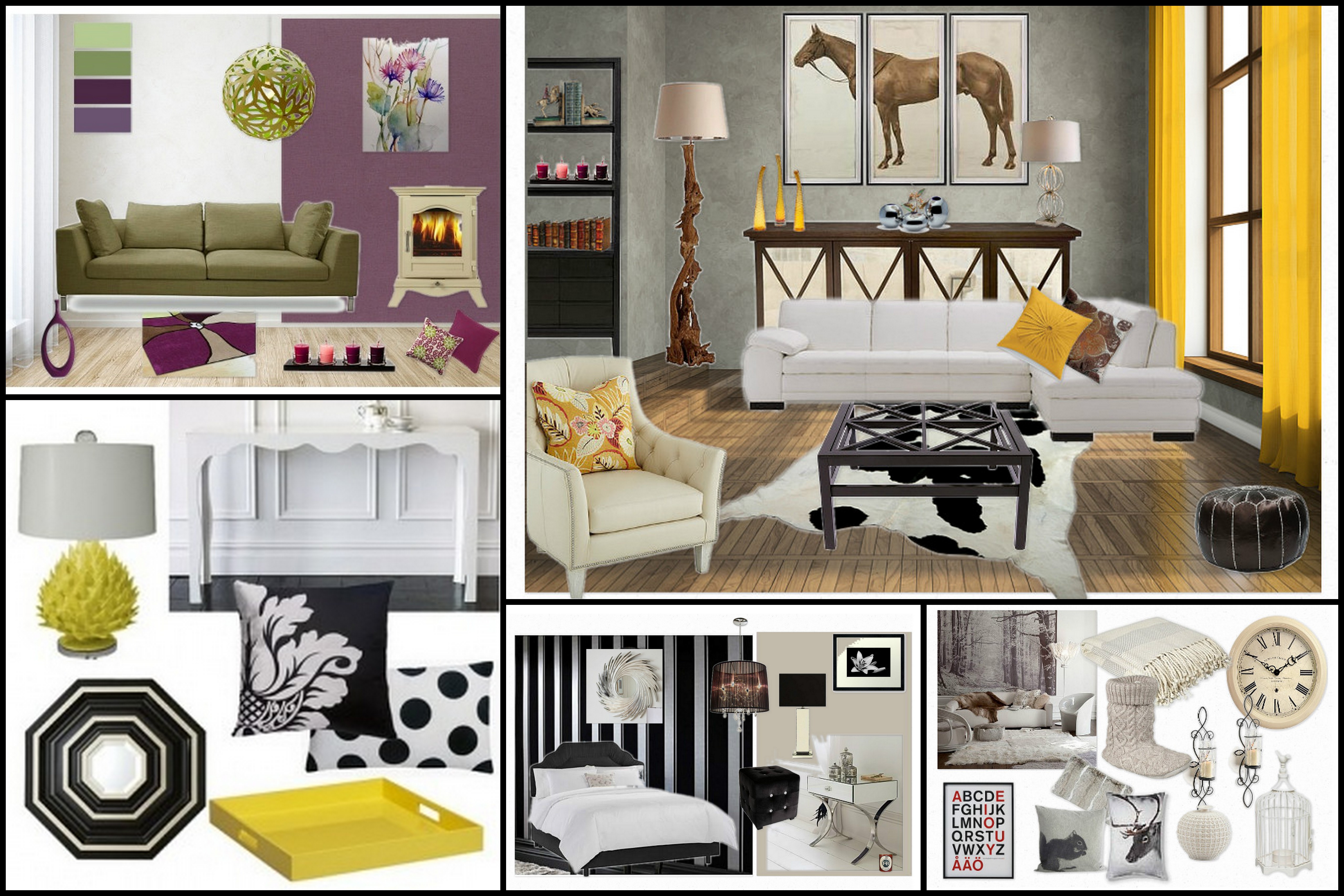 Interior Design Mood Board Samples