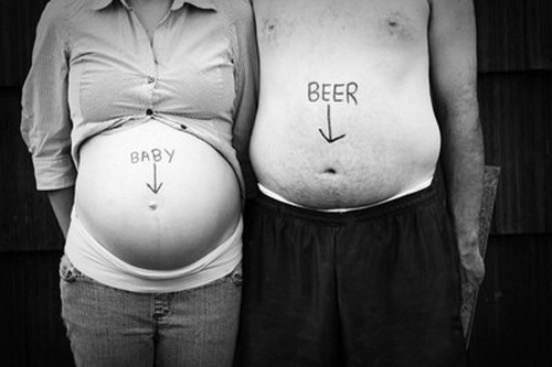 mummy and daddy bumps
